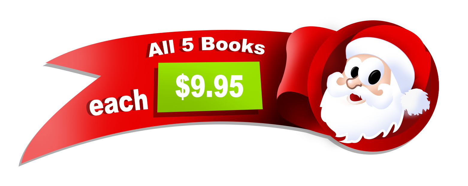 all 5 books $9.95
