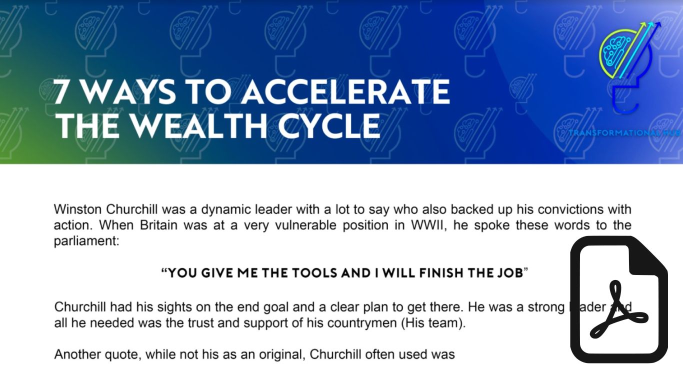7 Ways to Accelerate the Wealth Cycle