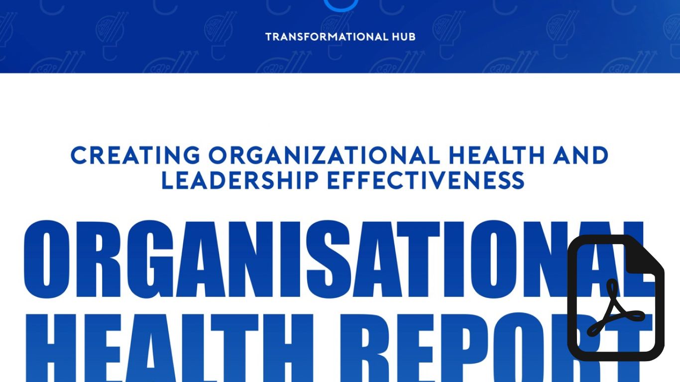 Organisational health Report