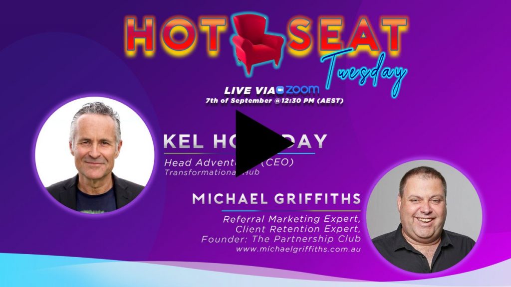 hot seat tuesday with michael griffiths